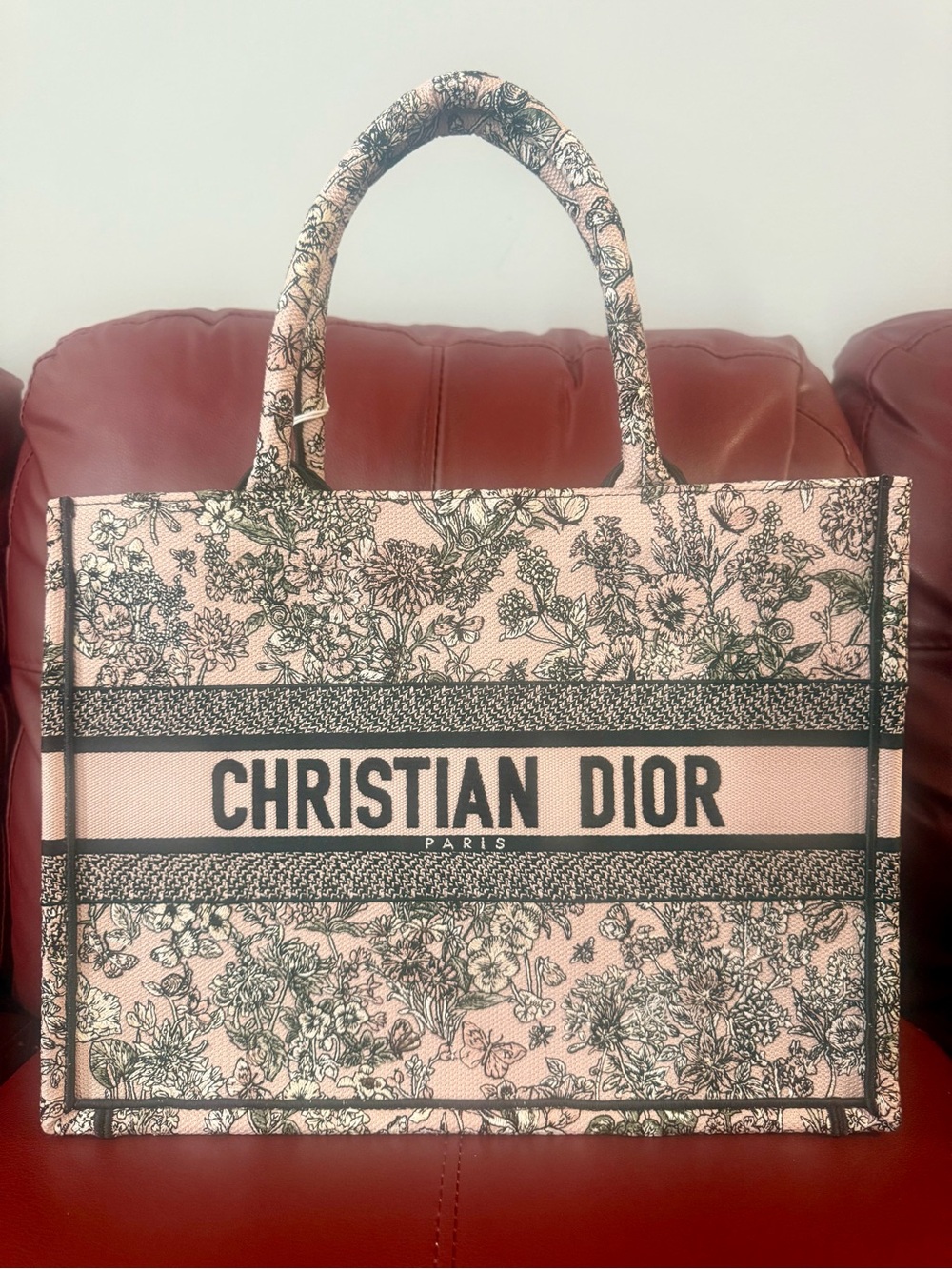 DIOR LUCKY MEDIUM DIOR BOOK TOTE - Picture 5 of 11